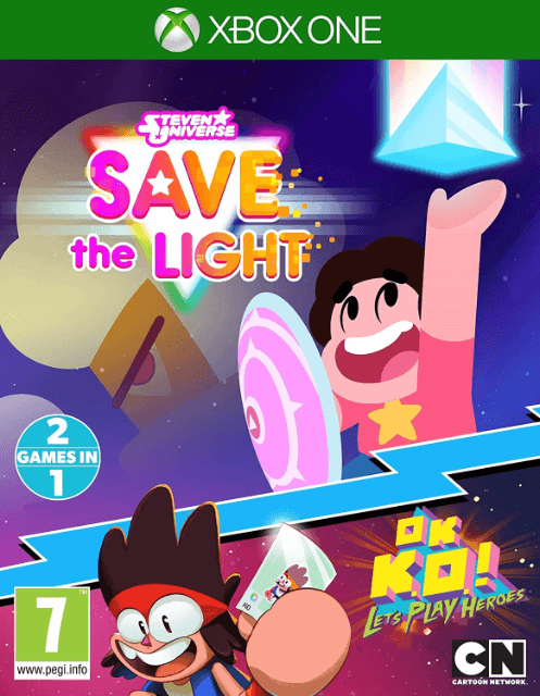 Steven Universe: Save The Light & OK KO Let's Play Heroes box art for Xbox One